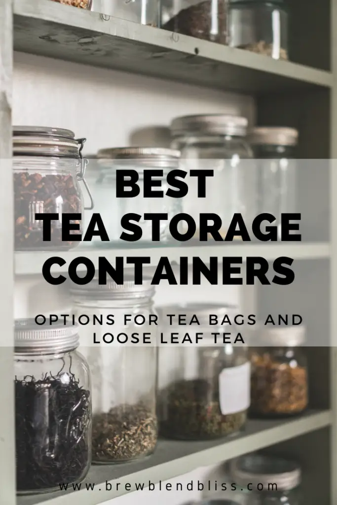 Best Tea Storage Containers Options, Best Tea Bag Storage